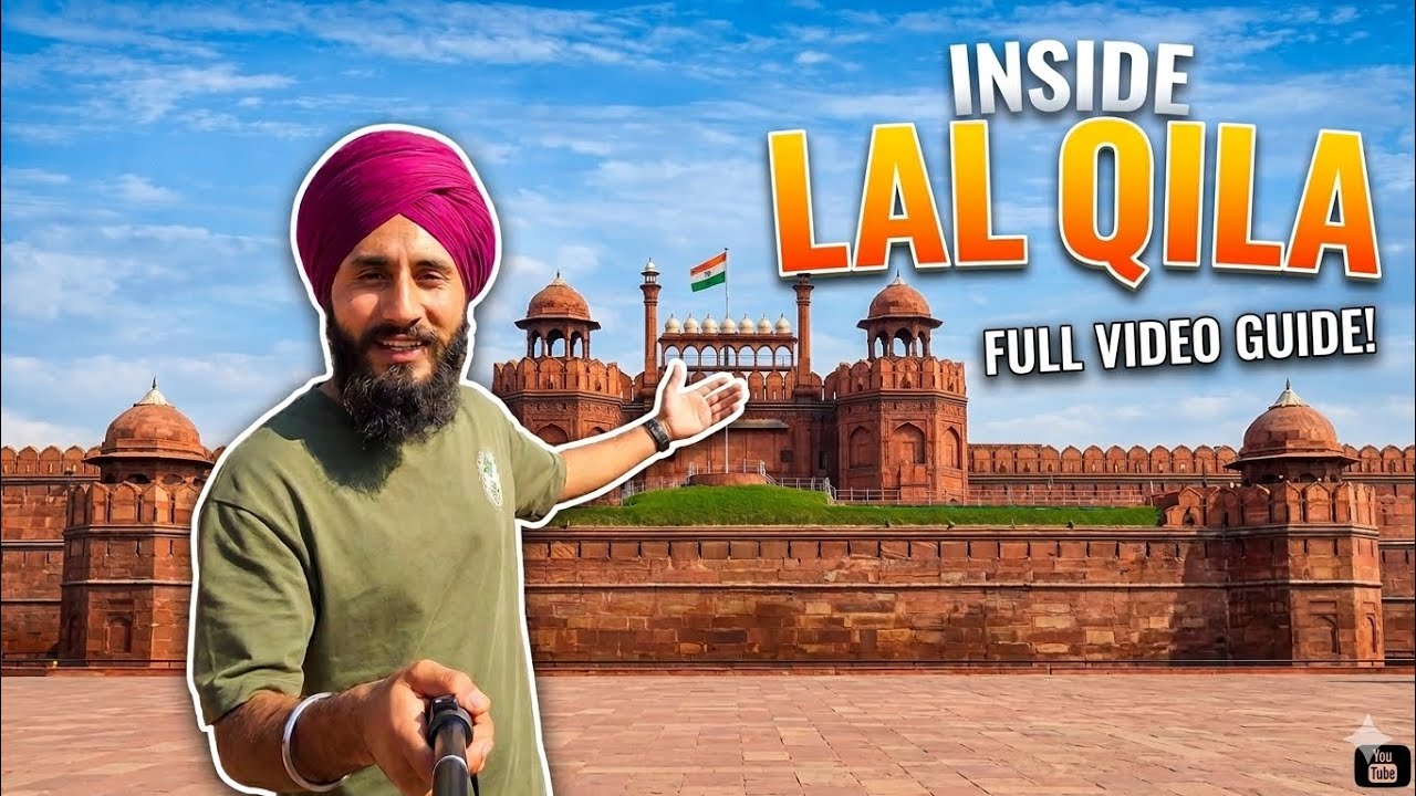 Explore Delhi Ep.1 🔥 Inside Lal Qila | Complete Red Fort Tour Delhi (Part - 1)