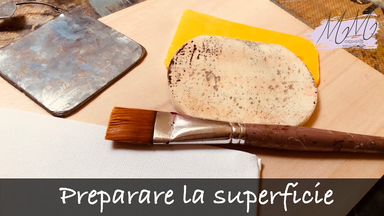 Tutorial Pittura - Country Painting - Preparare la superficie da dipingere