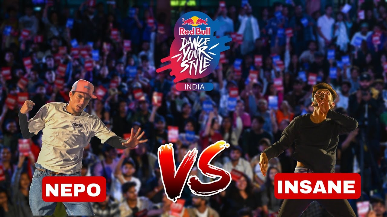 NEPO VS INSANE - REDBULL DANCE YOUR STYLE QUALIFIER NORTH INDIA |@RedBullDance#voxstudio #vox