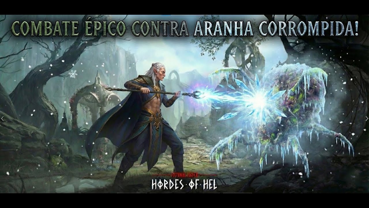 TESTANDO A BUILD DE GELO! O Arquimago contra o Boss. Jotunn Slayer