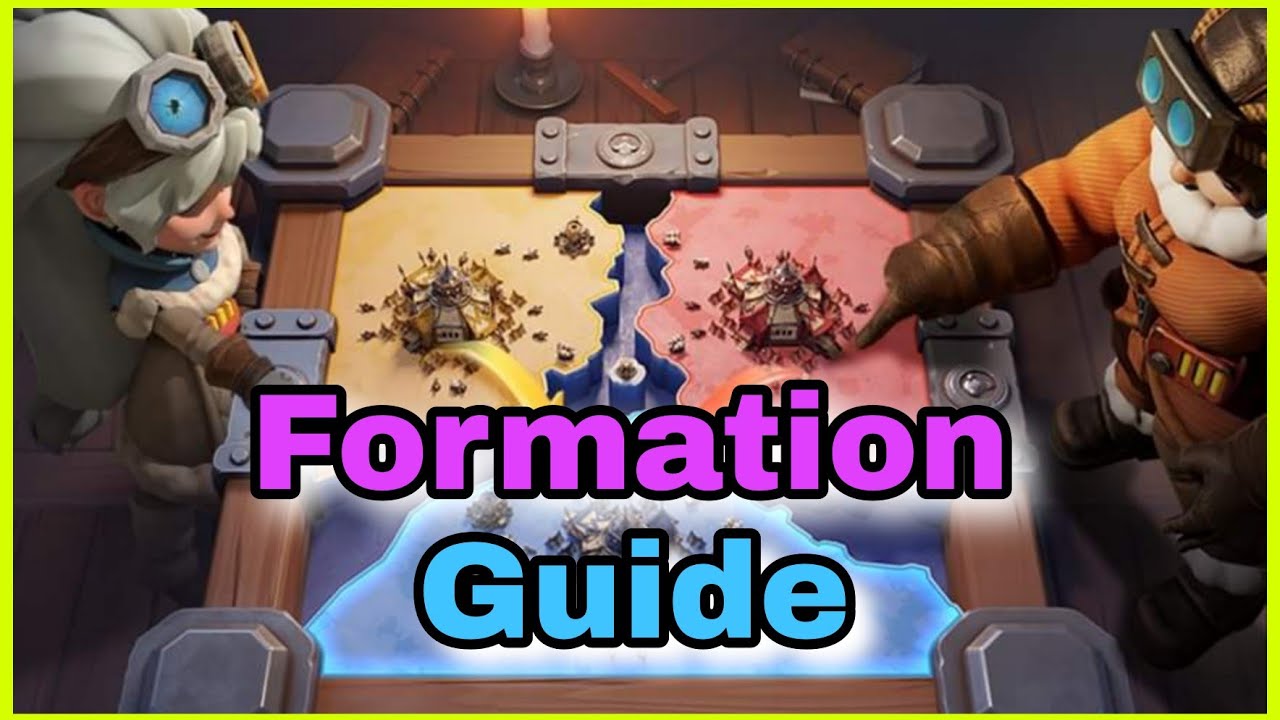 What is the BEST formation of Canyon Clash in Whiteout Survival