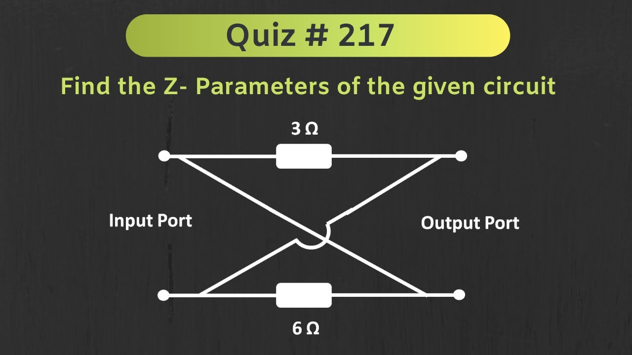 Z- Parameter (Quiz # 217)