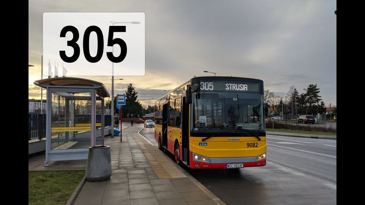 [305] Autobusem po Warszawie: Strusia - PKP Międzylesie - Strusia