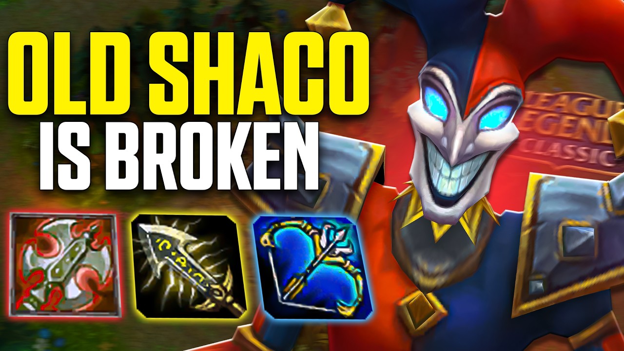 Shaco in League Classic is Broken (35 Kills)
