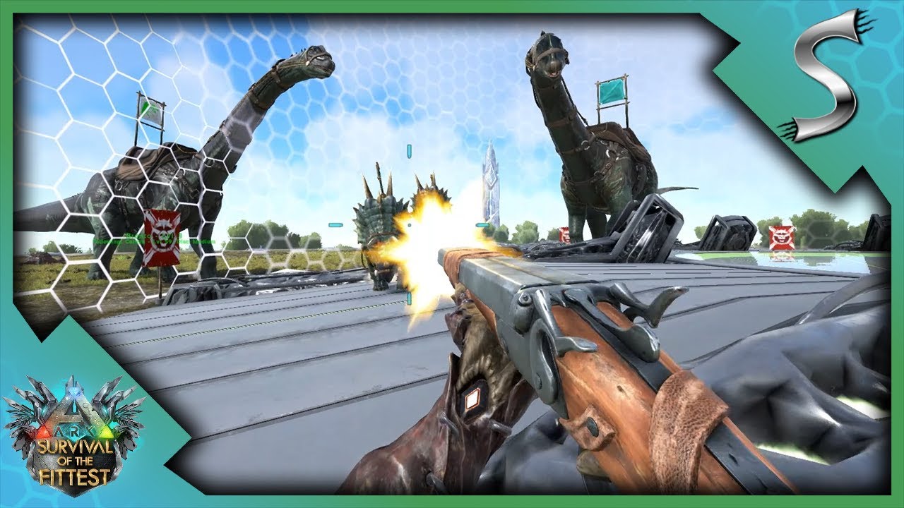 SOLO VICTORY AGAINST CHEATERS! - Ark: Survival of the Fittest [SOTF Gameplay]
