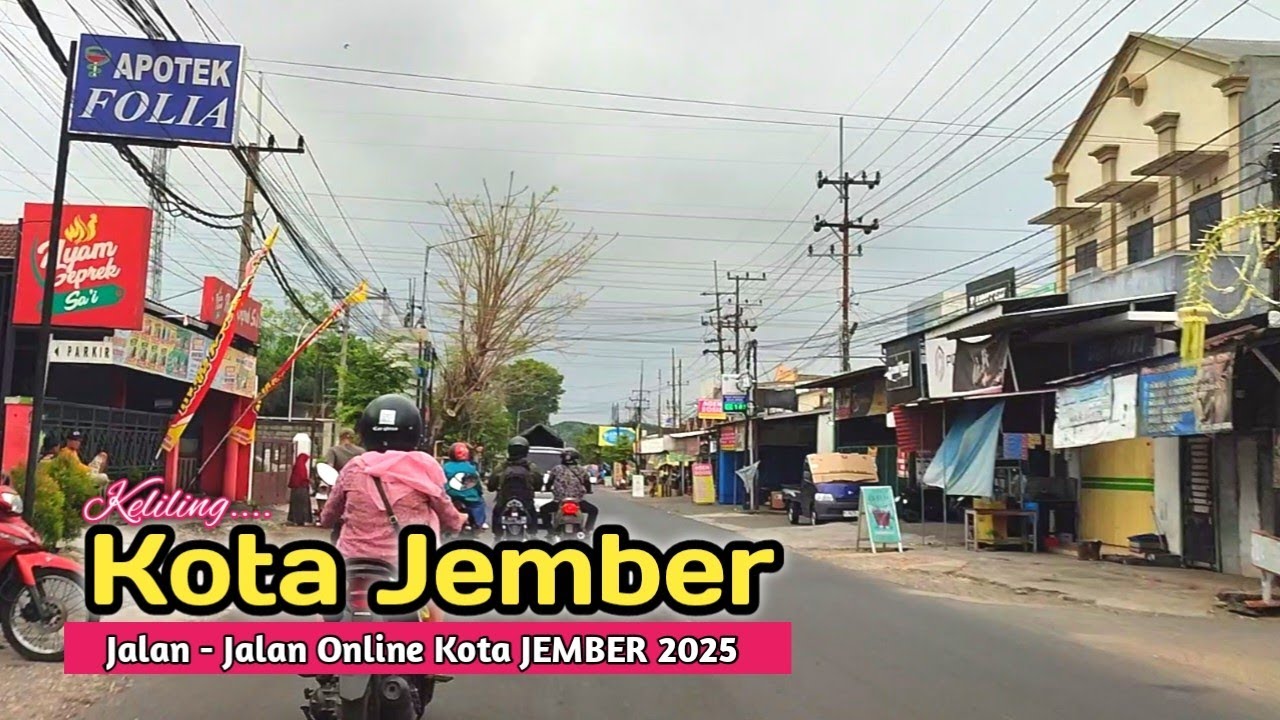 Keliling KOTA JEMBER 2025 || Perjalanan Bandara Ke Kota Jember