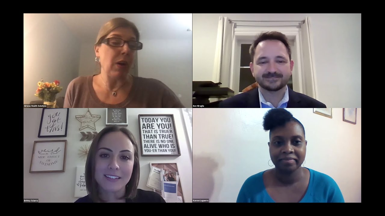Airway Chat #12- Integrating Myo Into the Dental Practice:  Brittny Sciarra & Karese Laguerre