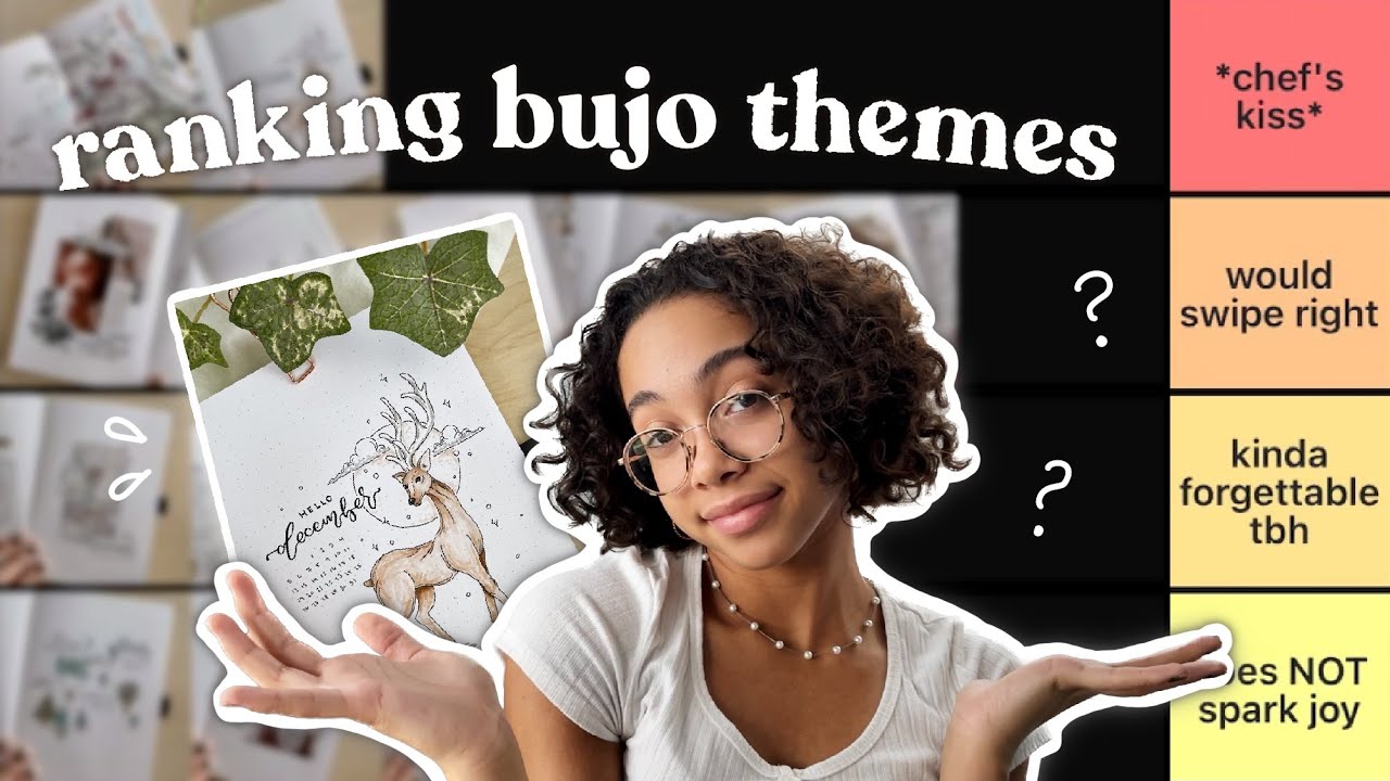 ranking my 2022 bullet journal themes 🎀 bullet journal inspiration