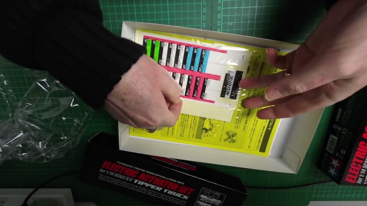 Tamiya Tipper truck Lifting Mechanism