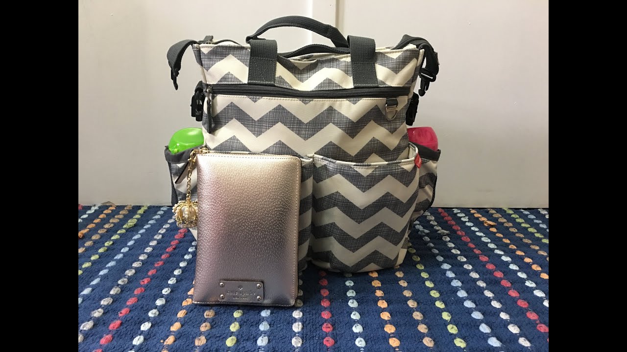 Skip Hop Duo diaper bag review & packing