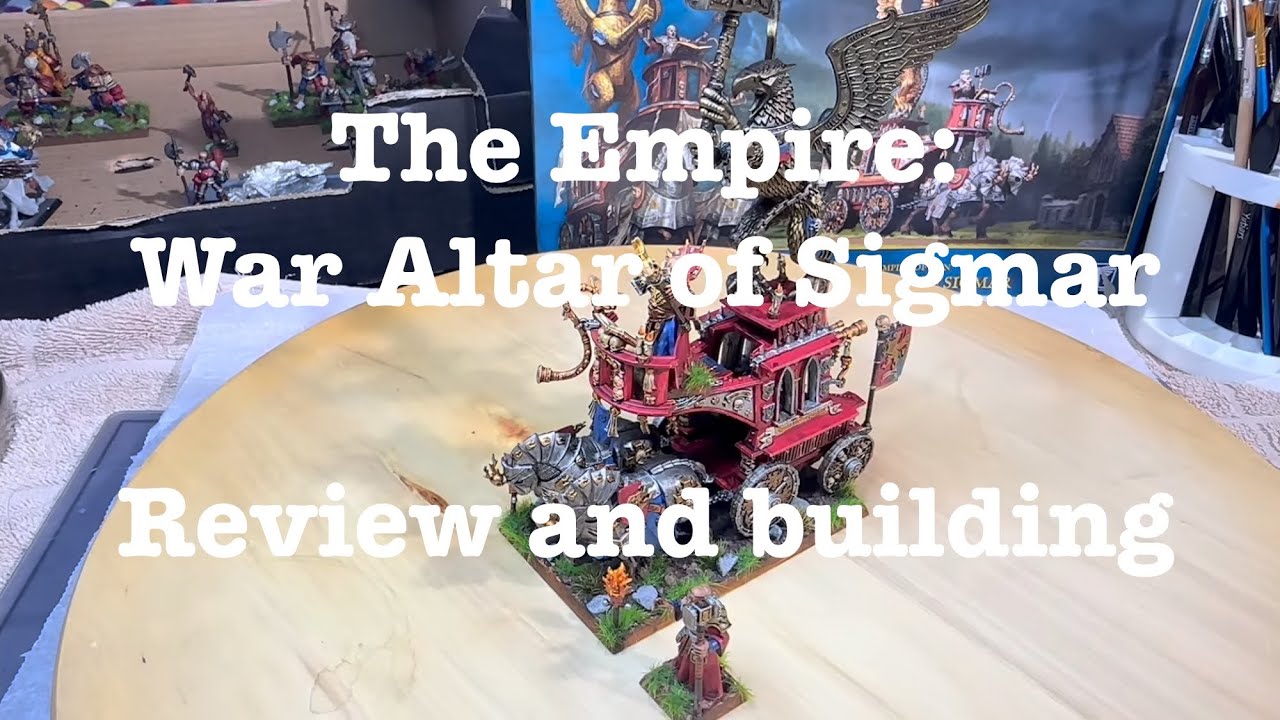 War Altar of Sigmar/ Warhammer The Old World/ Empire division 3/6