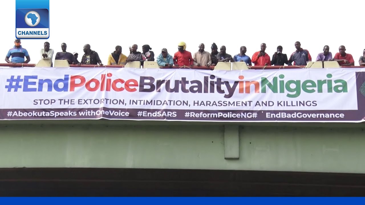 Youths Continue #EndSARS Protest In Abeokuta