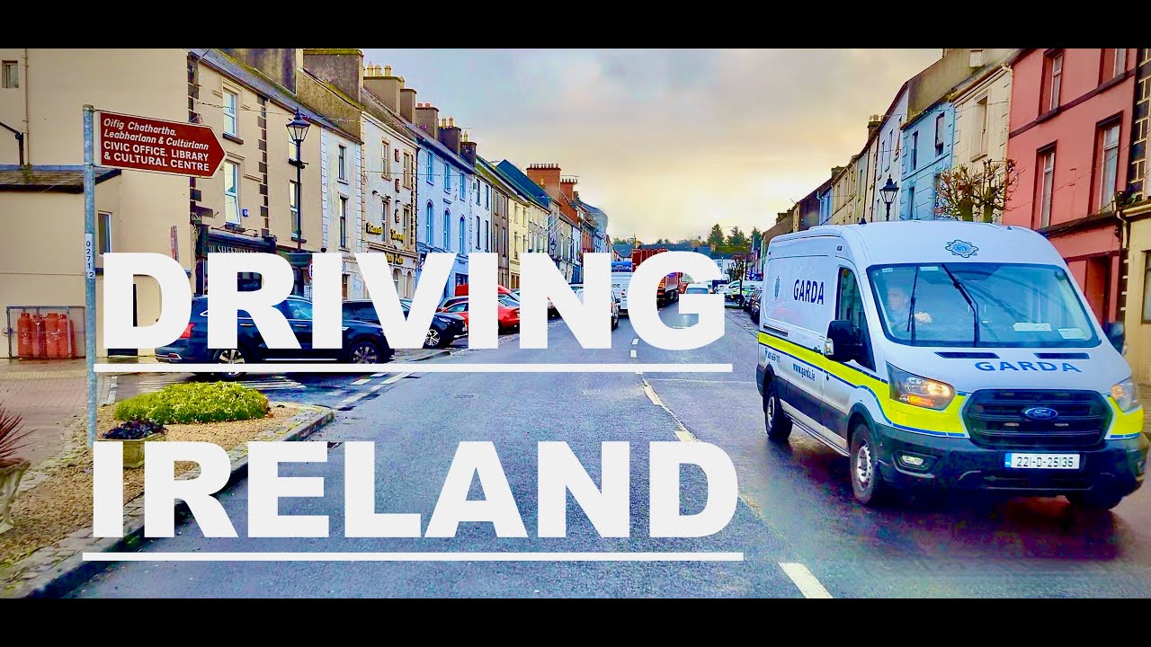4K DRIVING TOUR CASTLEBAR TO SWINFORD #ireland 
