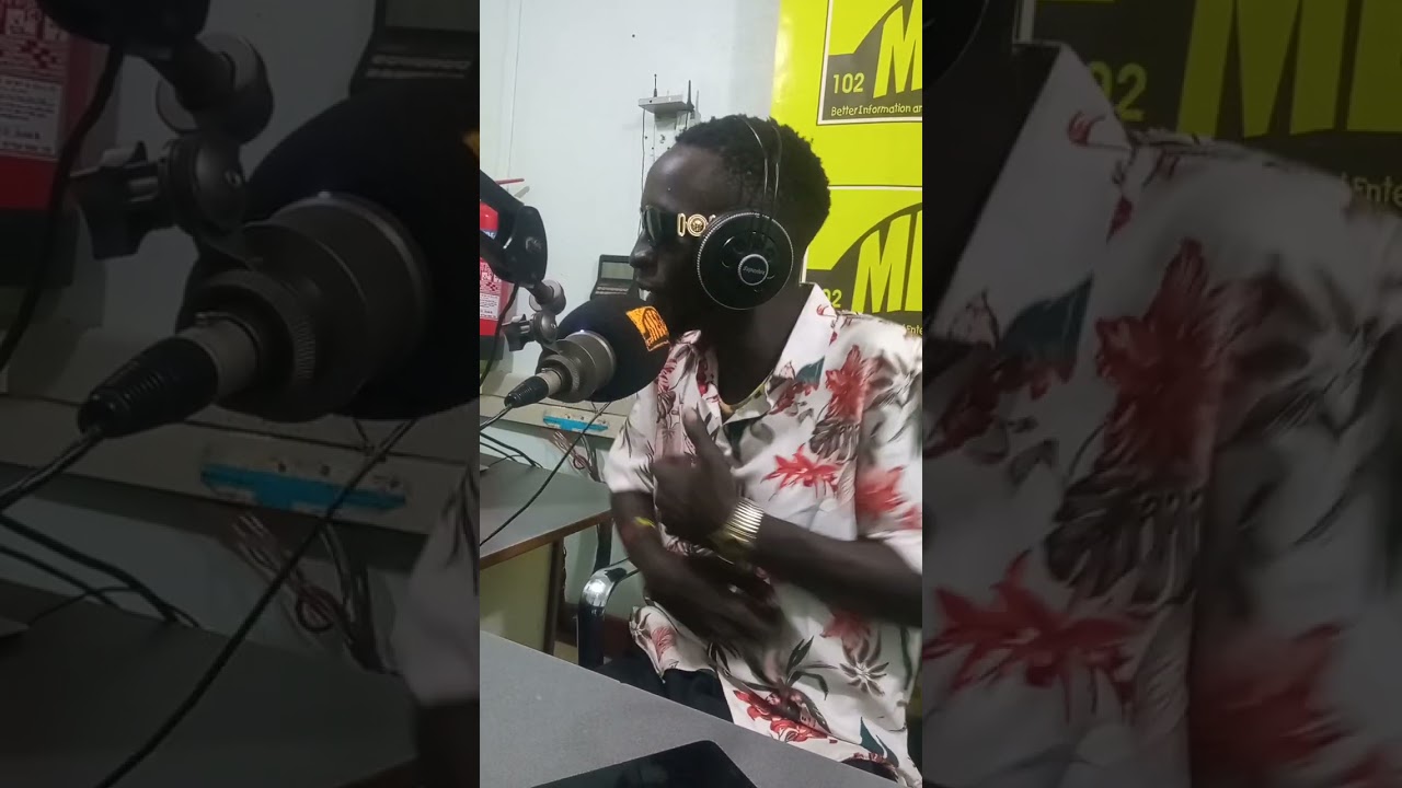 Life at Mega FM radio station Gulu 102 mega
