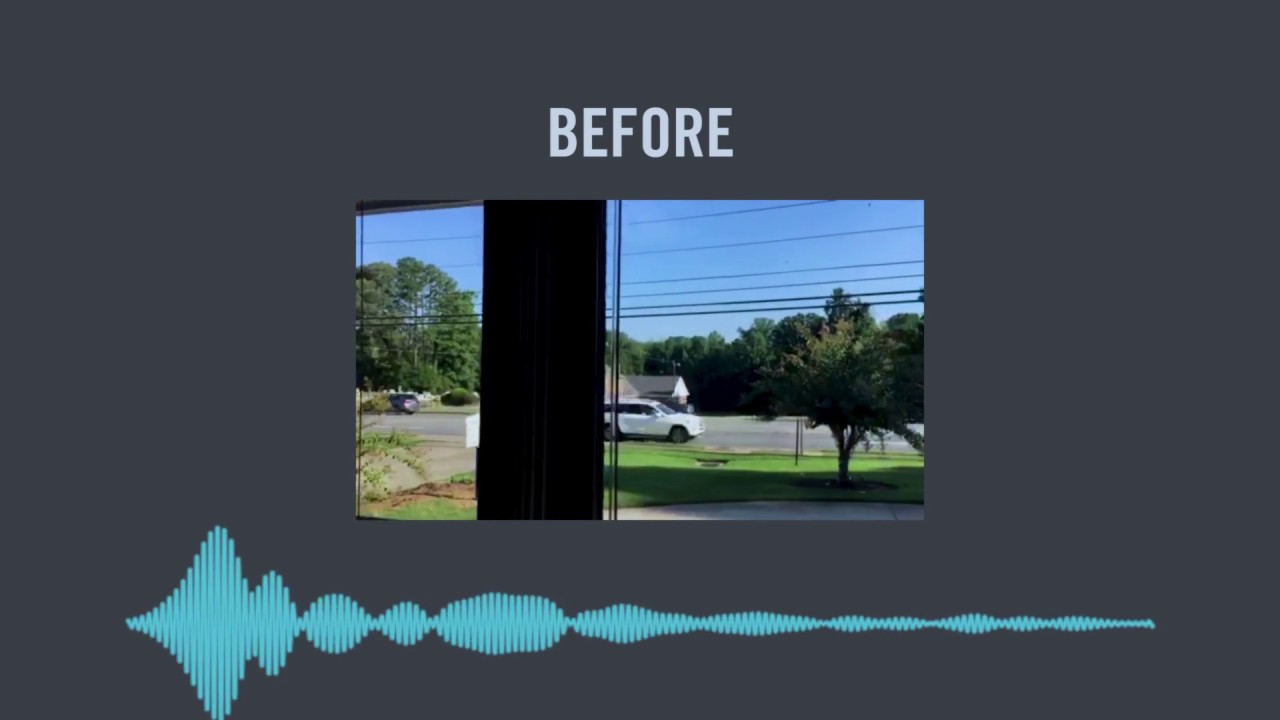 Indow windows: Customer submitted noise reduction video