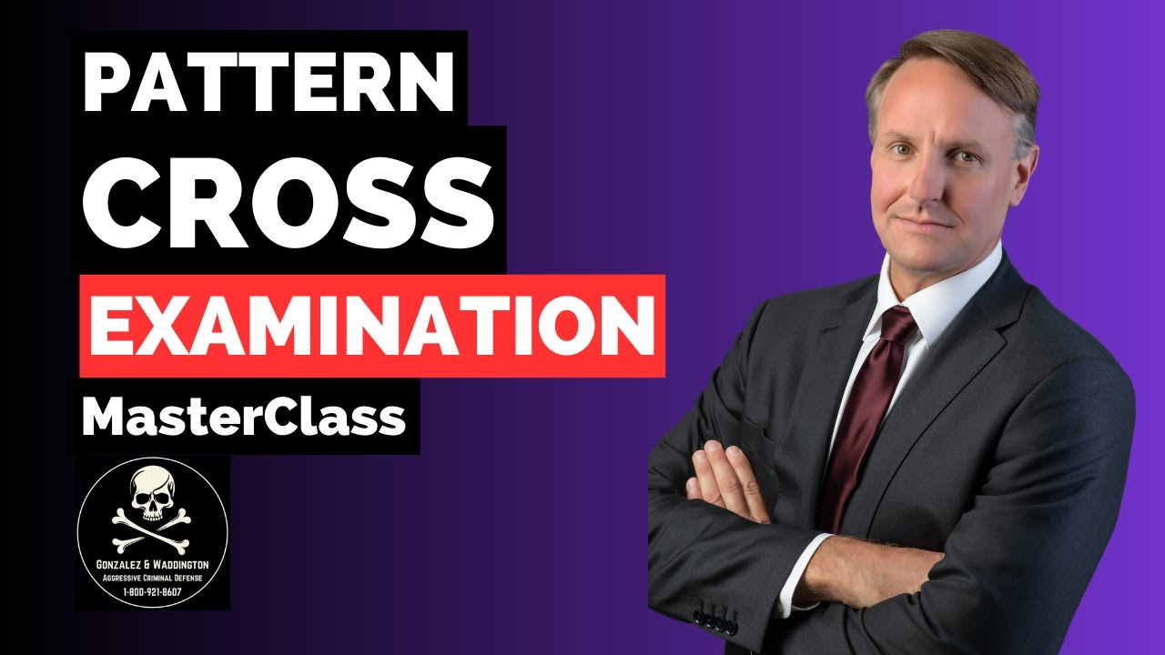 Pattern Cross-Examination of Expert Witnesses