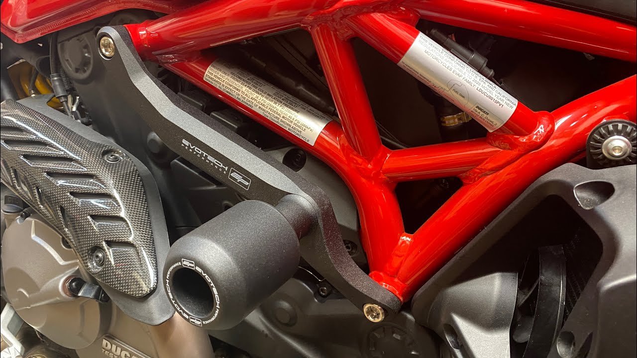 Evo-Tech Frame Sliders for Ducati Monster