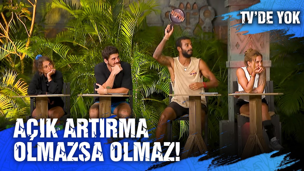 Açık Artırmada Sezonun En Eğlenceleri Anları! | Survivor 2025