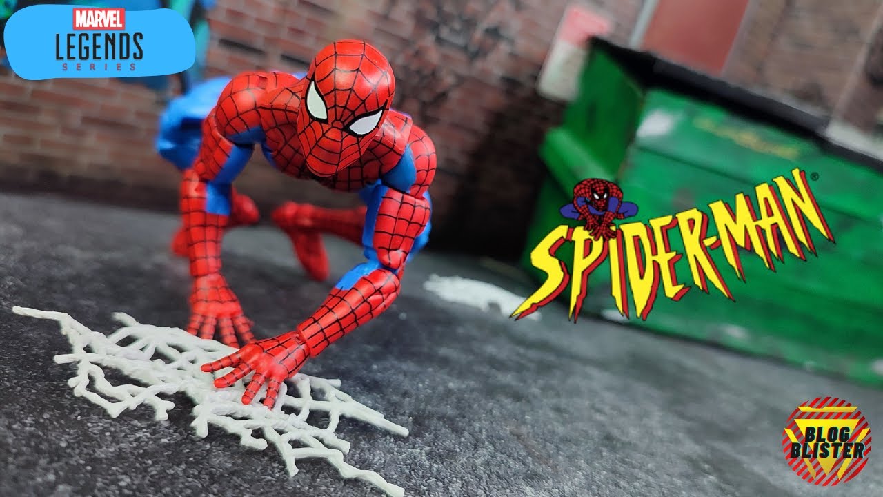 Marvel Legends Spiderman Retro Serie Animada 90s Walmart Exclusive Revision Review En Español