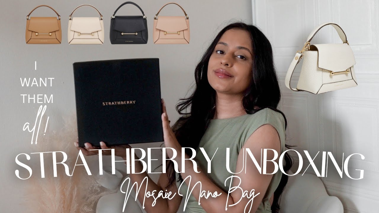STRATHBERRY BAG UNBOXING | Mosaic Nano Bag
