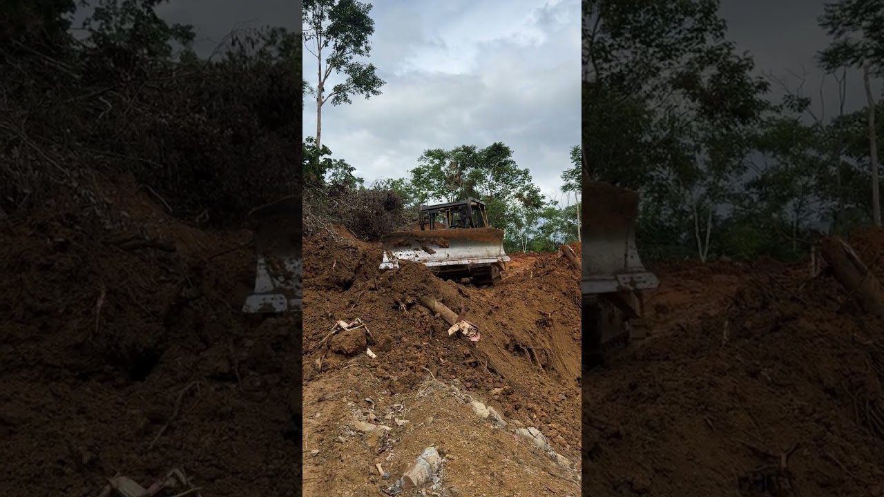 Efficiency of the D6R XL Bulldozer in the New Plantation Road Project