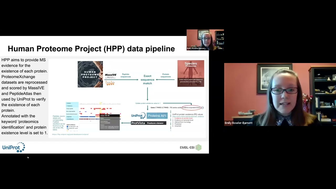 Exploring large-scale proteomics data in UniProt