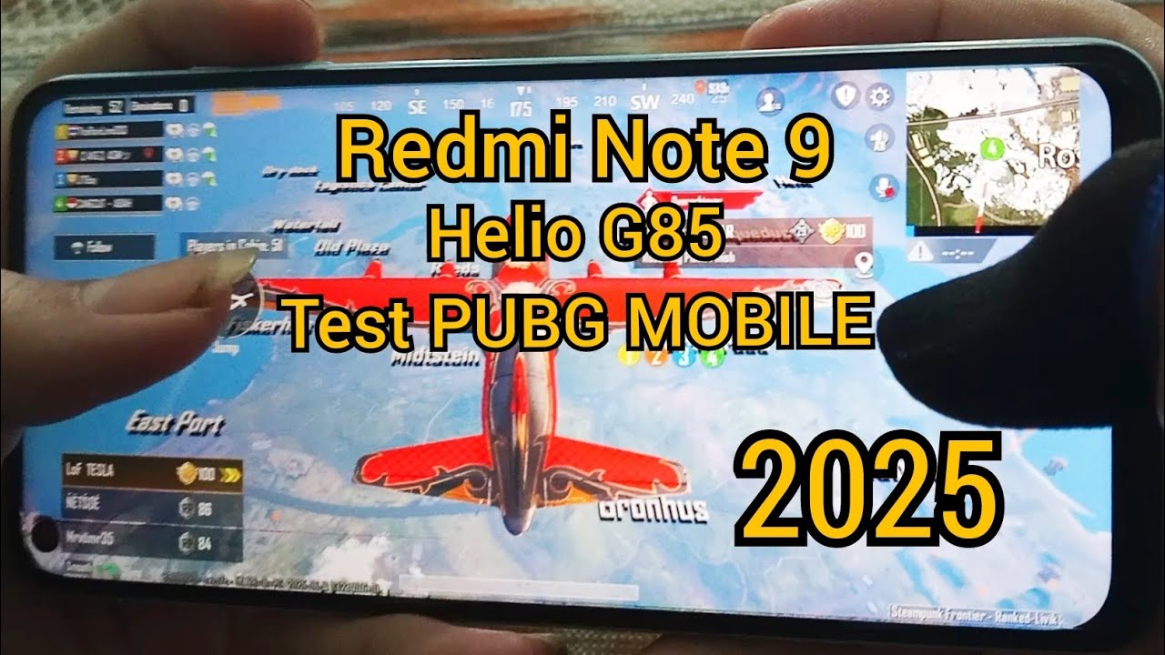 Test Gaming PUBG MOBILE Redmi Note 9 Di Tahun 2025 ..Helio G85 !!!