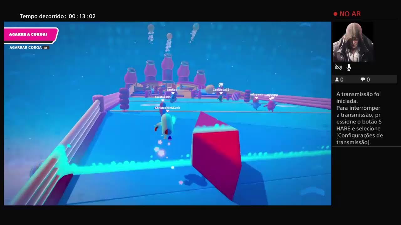 Transmiss&atilde;o ao vivo do PS4 de Ronijackson73