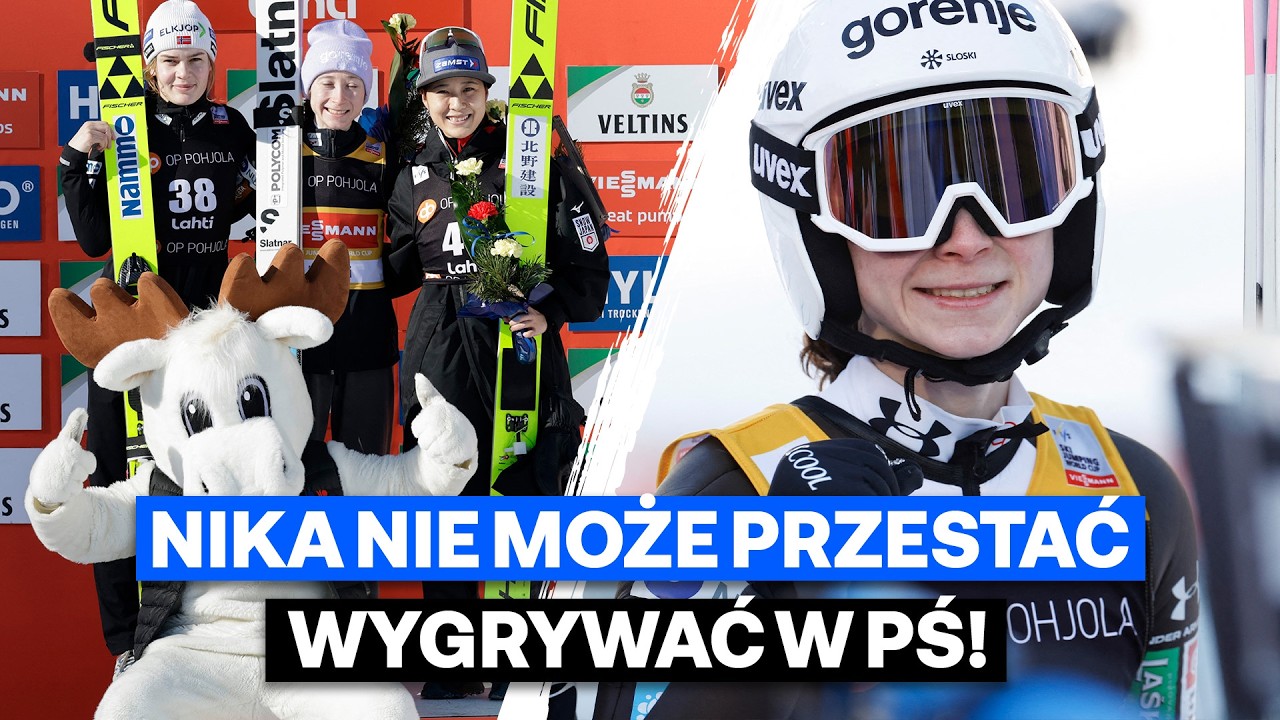 Ma już Kryształową Kulę i dalej wygrywa! Nika Prevc zn&oacute;w najlepsza w konkursie PŚ w Lahti