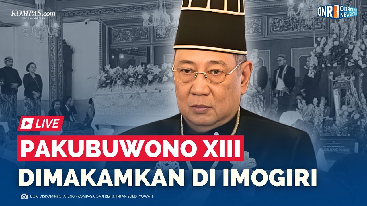 🔴BREAKING - Prosesi Pemakaman Raja Solo Pakubuwono XIII | Obrolan Newsroom