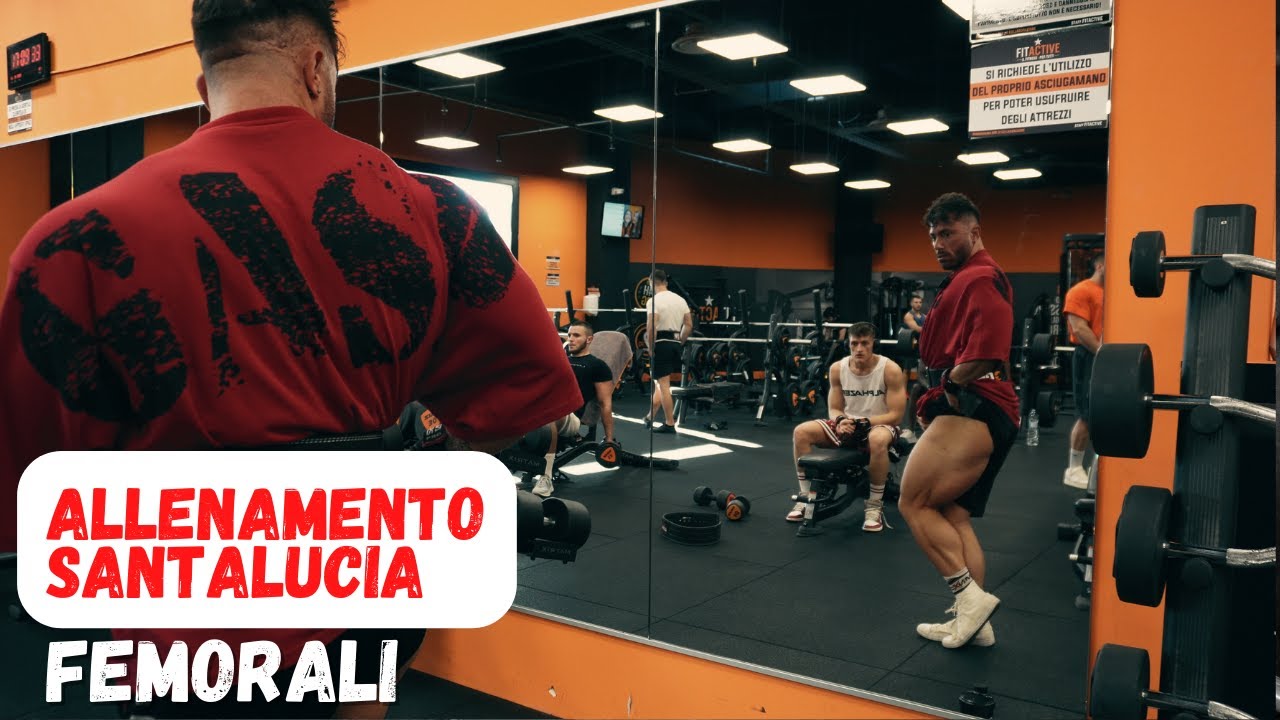 Allenamento Santalucia - Femorali