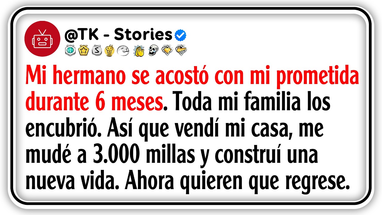 Mi hermano se acostó con mi prometida durante 6 meses. Toda mi familia los encubrió. Así que vendí..
