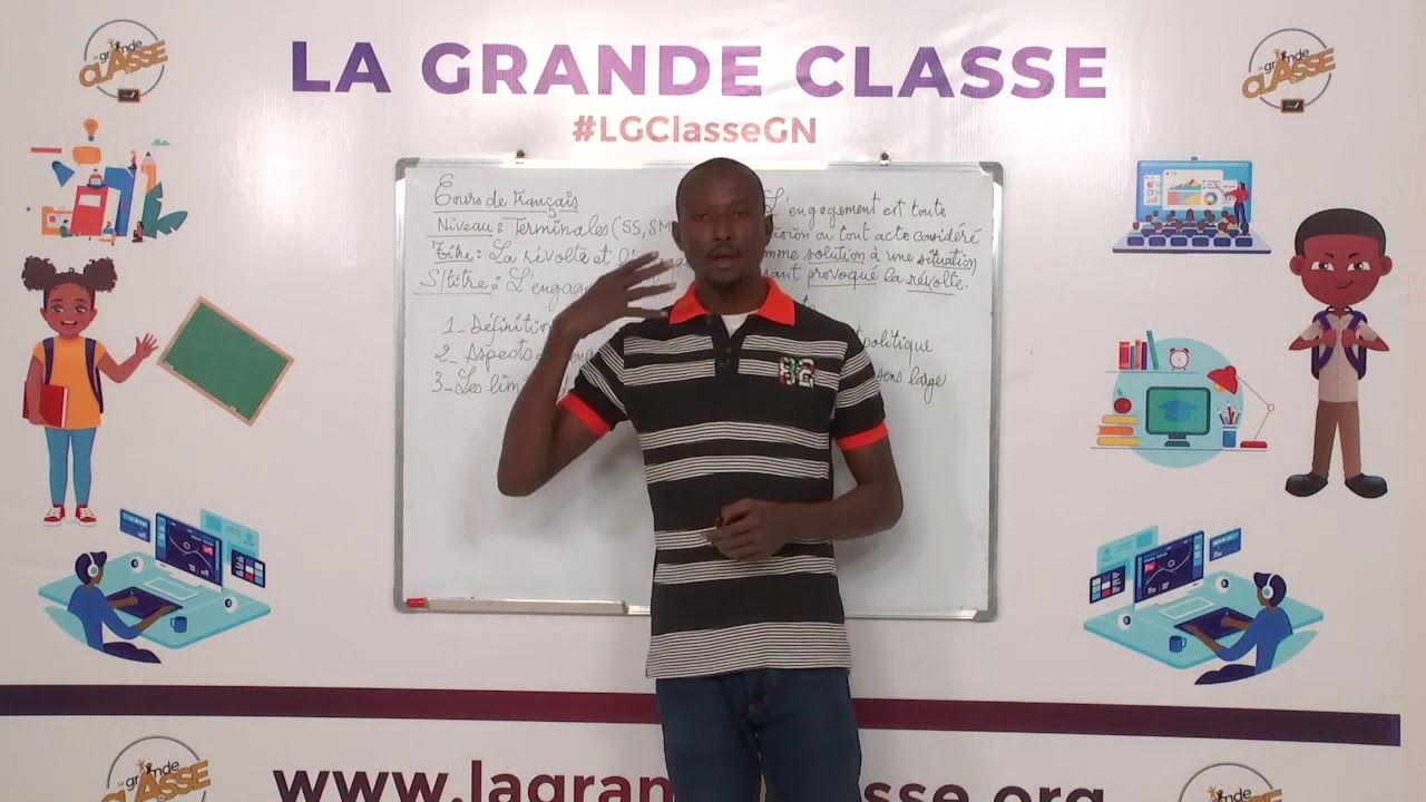 LGC_EP89: Français « La révolte & L'engagement » - Terminale SS - SM-SE avec le professeur A. Baldé