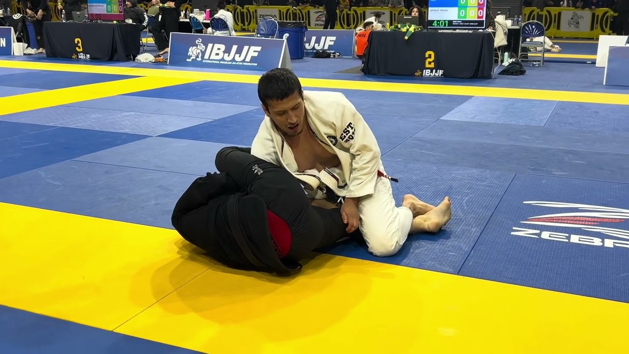 Professor Brian Procel Semi Finals Match | Black Belt Masters 1 | Open Weight Division