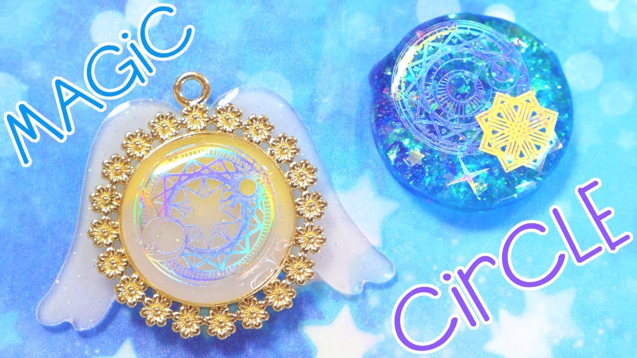 Magical Girl Style UV Resin Charm