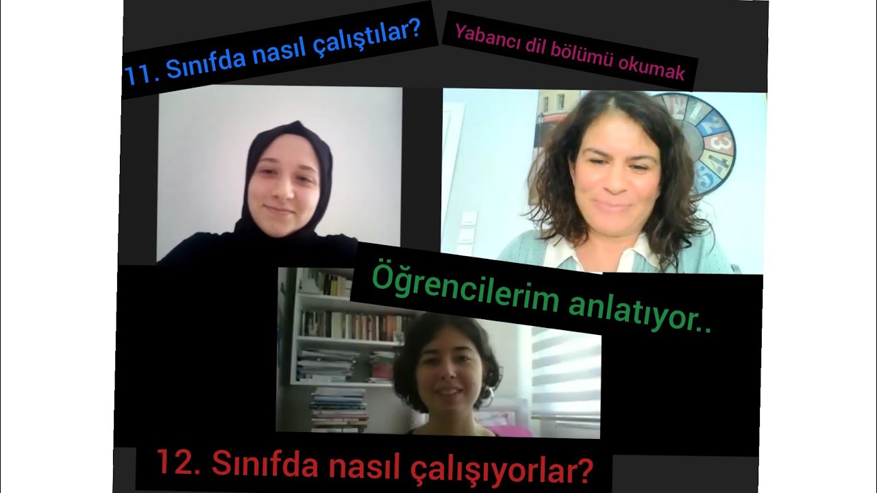 YABANCI DİL BÖLÜMÜ/11.SINIFDA NASIL ÇALIŞTIK?/12.SINIFDA NASIL ÇALIŞIYORUZ?#DİLÖĞRENCİLERİ#