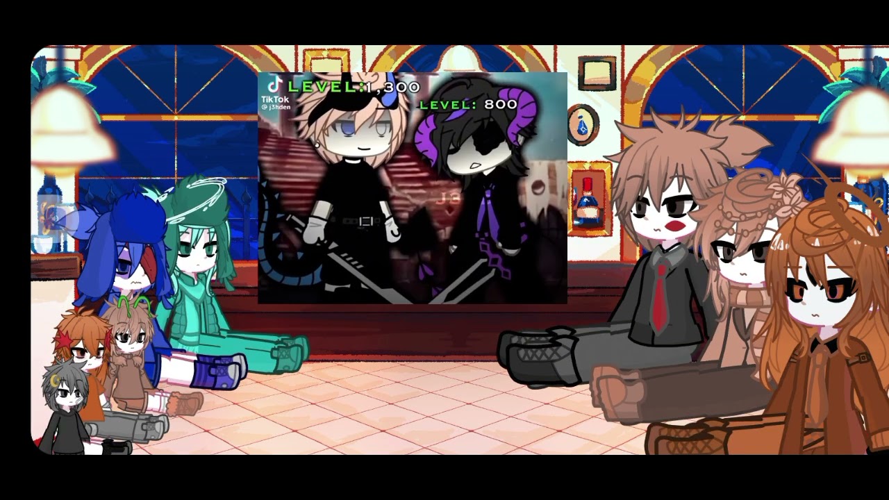 sloar balls react to Earth as random gacha life Tik toks