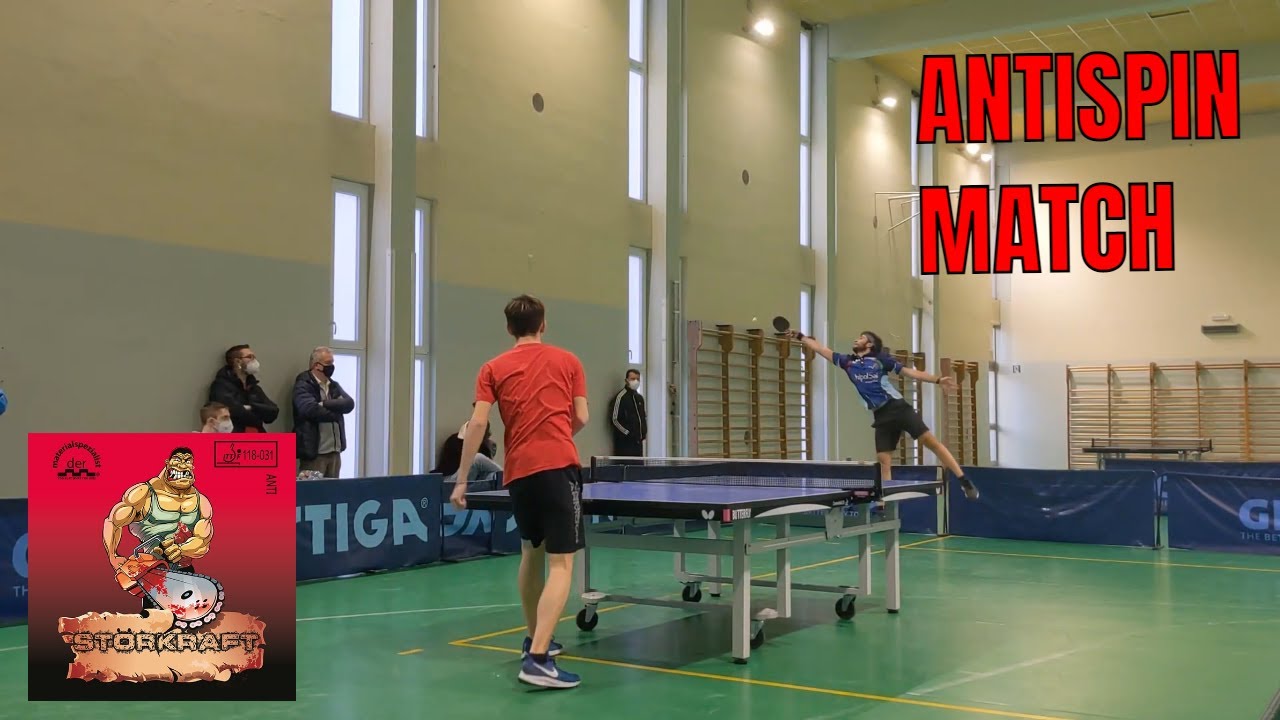 ANTISPIN | DMS STORKRAFT | TABLE TENNIS MATCH