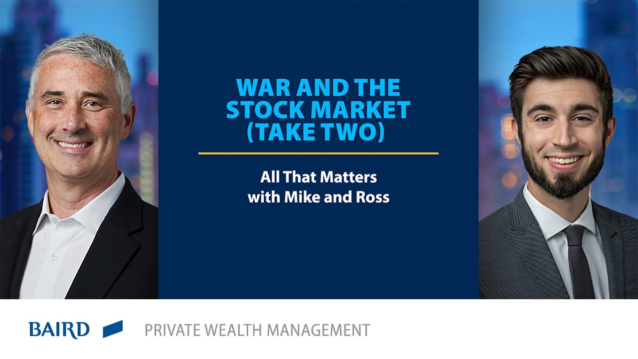 All That Matters: War and the Stock Market (Take Two)