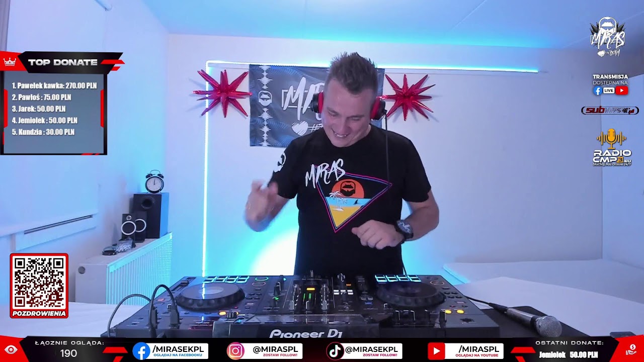 Miras Live Mix - Wakacyjny Piątek u Miraska  (10.07.2026)