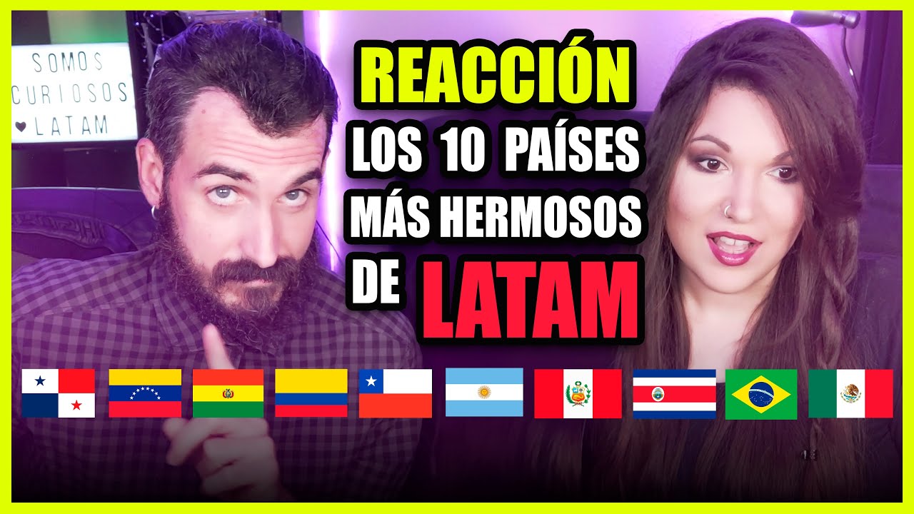 👉 Españoles REACCIONAN a Los 10 PAÍSES más hermosos de AMÉRICA LATINA | Somos Curiosos