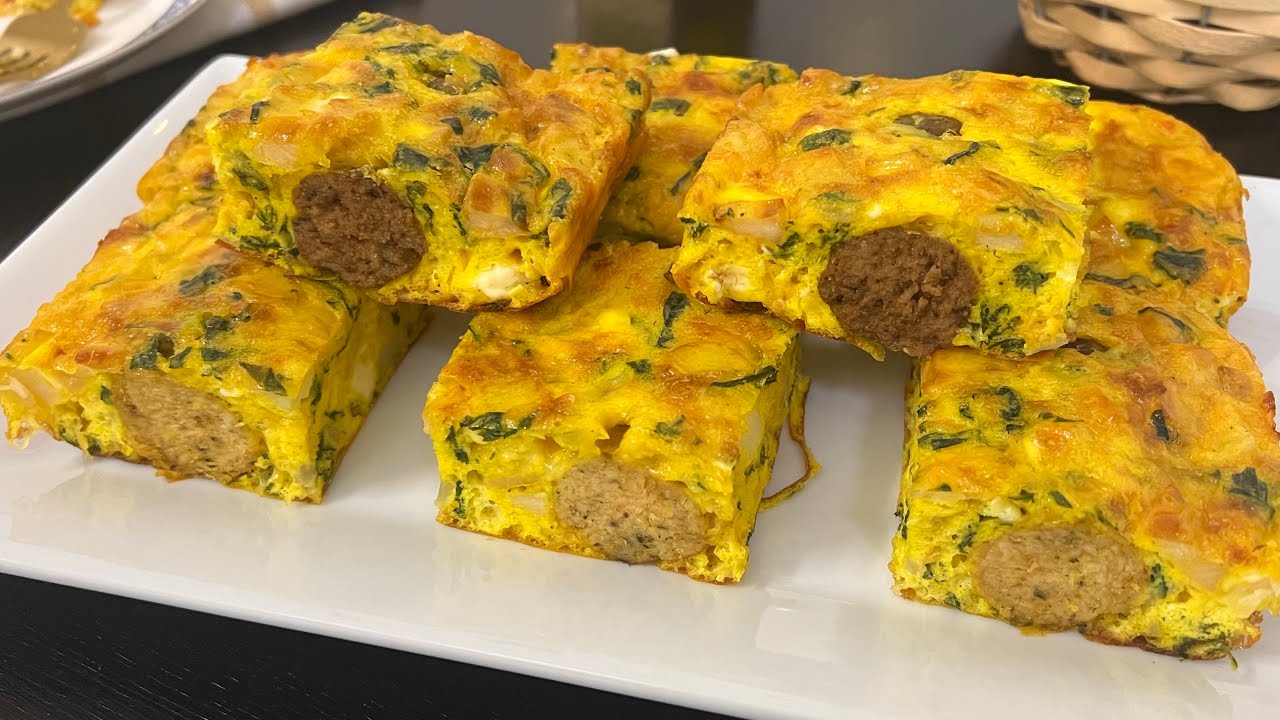 طاجين بنادق وسبناخ  تونسي 🇹🇳💯بنة على بنة tajine bneda9