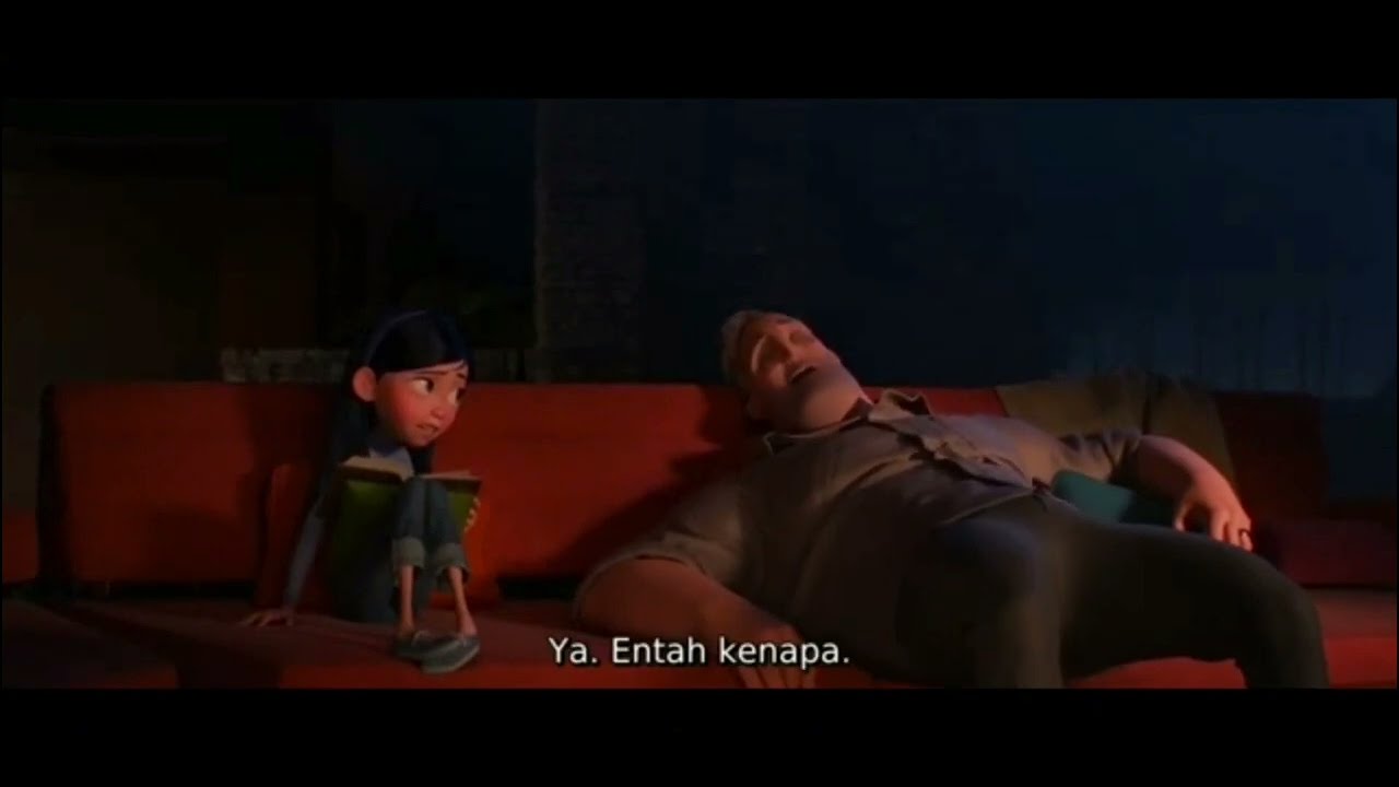 Incredibles 2 (2018) Bob Apologize To Violet