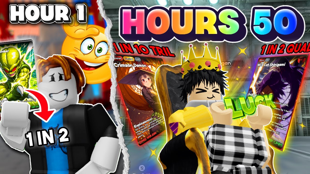 NOOB TO PRO! 50 Hours To Get 1 (Quadrillion or) Trillion! in Anime Card Clash! [Part 2]