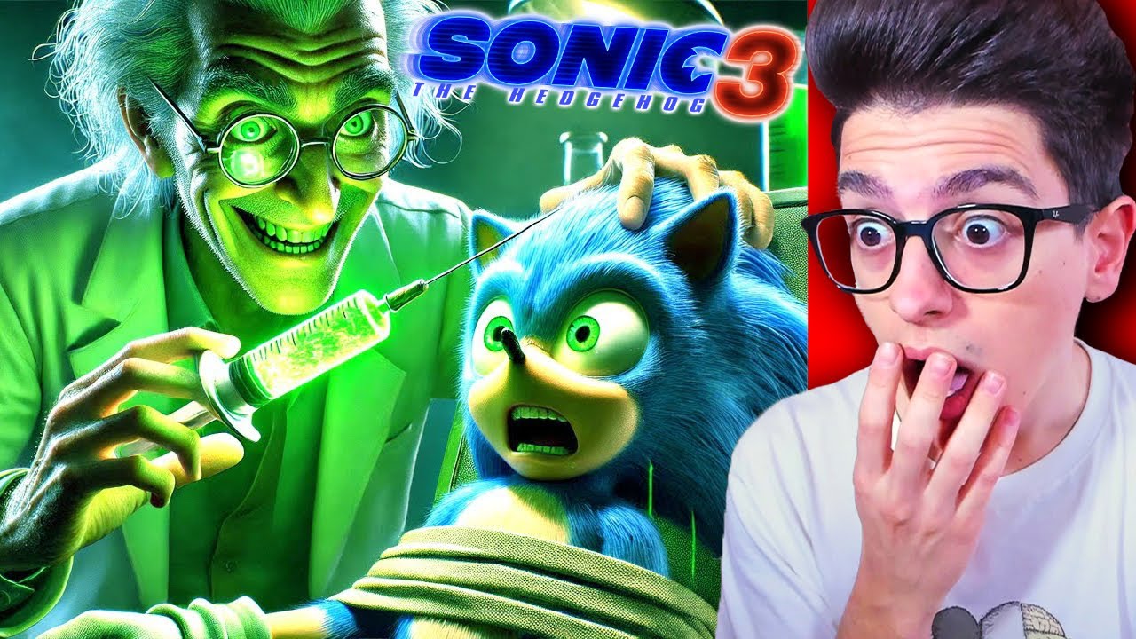 REAGIAMO A SONIC 3 IL FILM MA FATTO CON L'INTELLIGENZA ARTIFICIALE!! (Sonic 3 Ai)