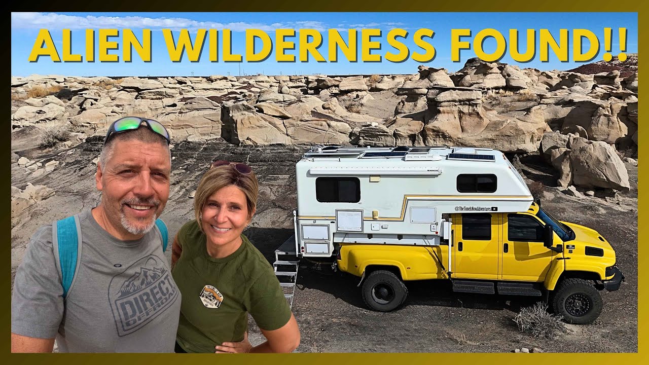 Truck Camping in Bisti&rsquo;s Alien Wilderness: No Trails, No Crowds