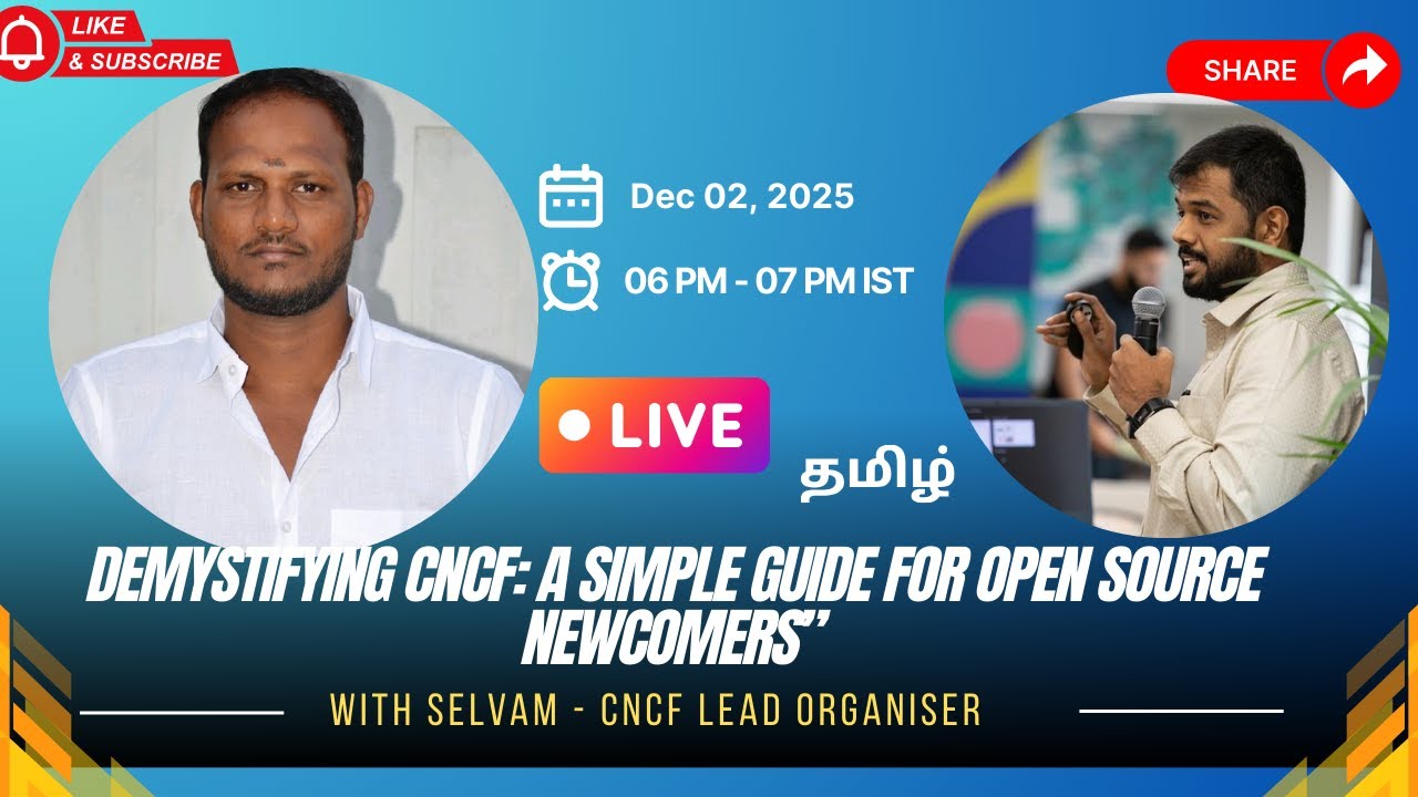 Demystifying CNCF: A Simple Guide for Open Source Newcomers | Tamil