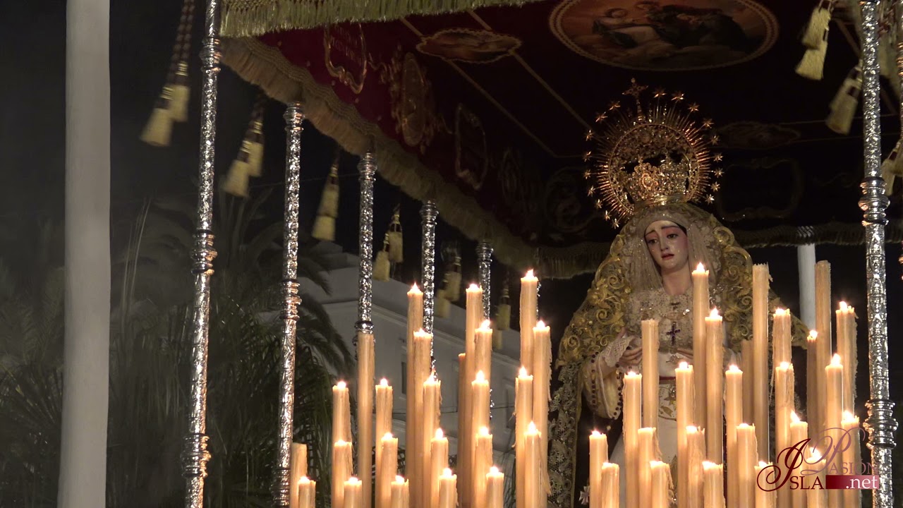 Procesión extraordinaria Virgen de la Salud | Sanidad | Cádiz | Plaza San Juan de Dios | 4K | 2021