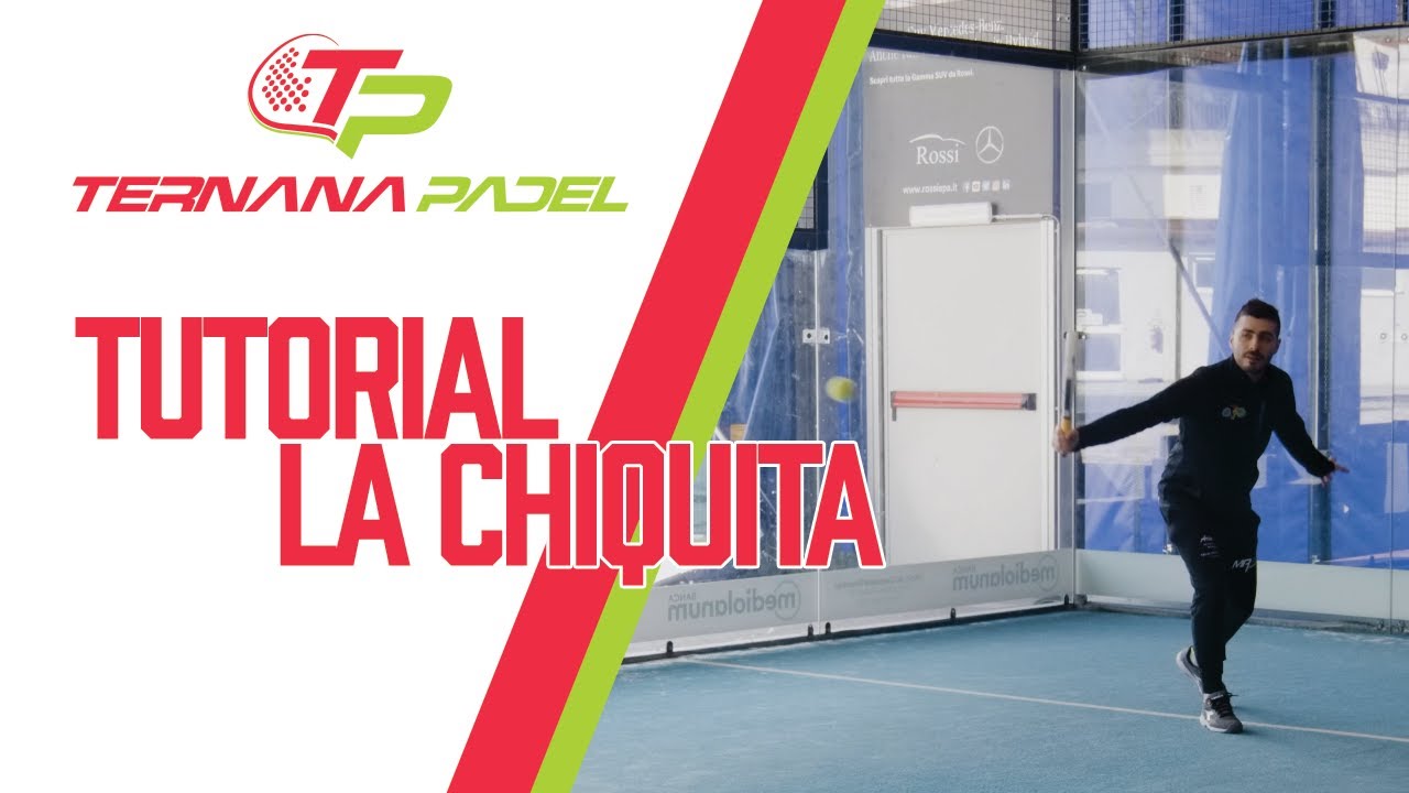 Padel tutorial: la chiquita. Come eseguire correttamente uno dei colpi più efficaci del #padel