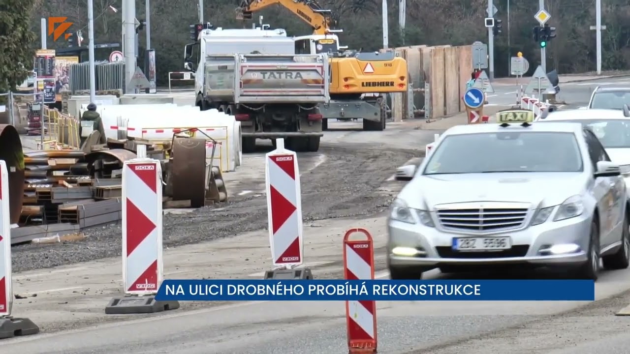 DOPRAVA: Provoz na ulici Drobného v Brně je v režimu 1+1